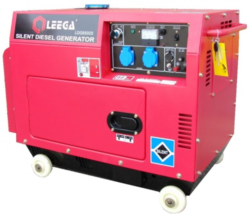 Дизельный генератор с автозапуском Leega LDG 6500S с автозапуском