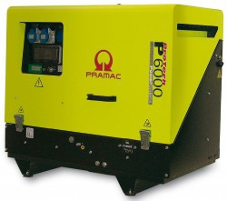 Дизельный генератор с автозапуском PRAMAC P 6000 с автозапуском