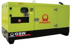 Дизельный генератор с автозапуском PRAMAC GSW 15 P с автозапуском в кожухе