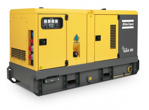 На постоянную работу Atlas Copco QAS 80 (65 кВт)