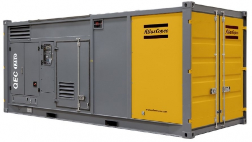 На постоянную работу Atlas Copco QEC 1250 (1100 кВт)