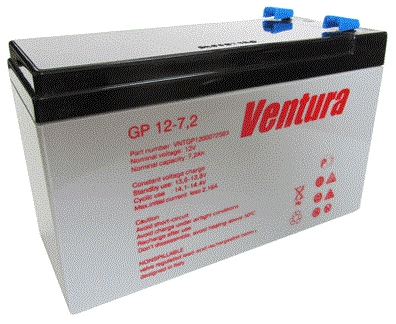 Аккумулятор для ИБП Ventura GP 12-7.2