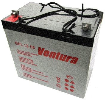 Аккумулятор для ИБП Ventura GPL 12-55